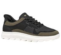Geox Men's U Spherica Plus E Trainers, Black/Military, 42 EU