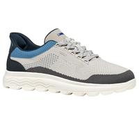 Geox Men's U SPHERICA Plus E Trainers, LT Grey/Navy, 43 EU