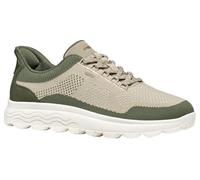Geox Men's U SPHERICA Plus E Trainers, Olive/Sand, 45 EU