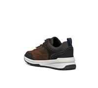 Geox Men's U Sterratrail + Grip Sneaker, Coffee, 7 UK