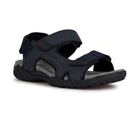 Geox Men's U Terreno + Grip Sandal, Navy, 7 UK