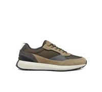 Geox Men's U VOLPIANO A Sneaker, Musk/Military, 10 UK