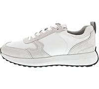 Geox Men's U Volpiano A Sneaker, Off White, 8 UK
