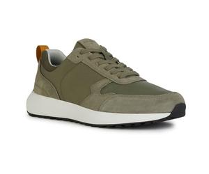 Geox Men's U Volpiano ASneaker, Sage, 8 UK