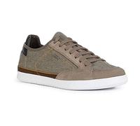 Geox Men's U Walee A Low-Top Sneakers, Taupe, 8 UK