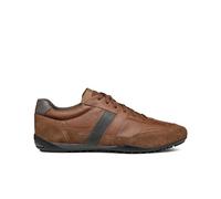 Geox Men's U Wells A Sneaker, Browncotto, 6 UK