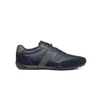 Geox Men's U Wells A Sneaker, Navy, 8 UK