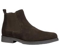 Geox Men's Uomo Claudio A Ankle Boot, Dk Coffee, 8 UK