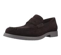 Geox Men's Uomo Claudio C Moccasin, Dk Coffee, 10 UK