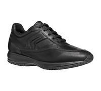 Geox Men's Uomo Happy A Sneaker, Black, 11 UK