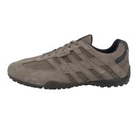 Geox Men's Uomo Snake A Sneaker, Dove Grey, 10 UK