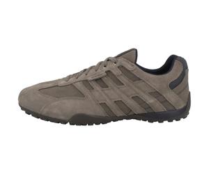 Geox Men's Uomo Snake A Sneaker, Dove Grey, 13 UK