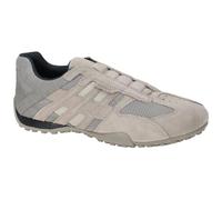 Geox Men's Uomo Snake L Trainers, Rock Lt Grey, 40 EU
