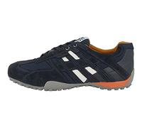 Geox Men's Uomo Snake Sneakers, Navy, 10.5 UK
