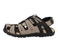 Geox Men's Uomo Strada C Sandal Sports, Lt Taupe, 10 UK