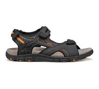 Geox Men's Uomo Strada D Sandal, DK Navy/Black, 41 EU