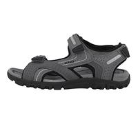 Geox Mens Uomo Strada Sandals, Stone Lt Grey, 9 UK