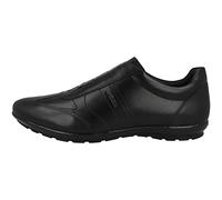 Geox Men's Uomo Symbol C Low-Top Sneakers, Black, 9 UK (43 EU)