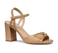 Geox Mujer Sandalias Model D New Eraklia 80, Brown, 5 UK