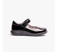 Geox Girl's J Naimara Girl Ballerina, Black, 11.5 UK