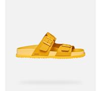 Geox Men U Parnaiba A Sandal, Yellow, 6.5 UK