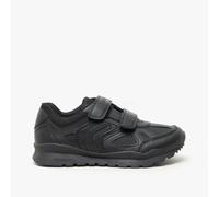 GEOX PAVEL B Boys Touch Fasten School Trainers Black - UK 8.5 / EUR 26