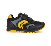 Geox Pavel Boys Trainers Kids Casual Everyday Touch Fastening Sneakers Black