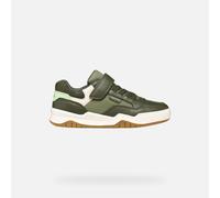 Geox J Perth Boy E Trainers, Military, 41 EU