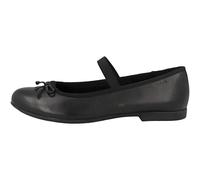 Geox Plie' Girls School Shoes, Black, 5 UK
