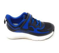 Geox PRO-Ran Ergonomic Baby Shoes Black Blue with Tear and Elastic Strap