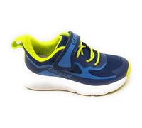 Geox PRO-Ran Ergonomic Baby Shoes Blue with Tear and Elastic Strap