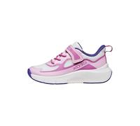 Geox PRO-Ran J65PAC Girls' Sports Shoes, Pink White, Strap, Dynamic, Ergonomic, Cushioned, Pink White, 1 UK