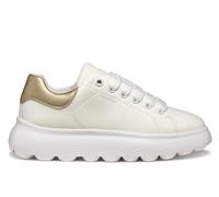 Geox Puffpop Girls Trainers Size: 1.5 Colour : White / Platinum