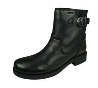 Geox Rawelle Womens Nappa Leather Ankle Boots - Black