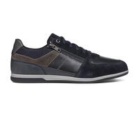 GEOX Mens Renan Low Profile Trainers Navy/Grey 41