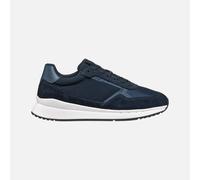Geox Respira Men's Casual Summer Sneakers In Canvas Leather Branthon U55LCA