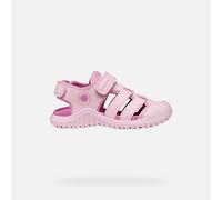 Geox J S. FUSBETTO PRO GI Sandal, Pink/DK Pink, 28 EU