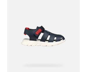 GEOX Sandal Airadyum Boy Navy/red, Size: 29