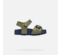 Geox Chalki Toddler Sandals Green,Blue EU 21 Boy