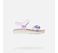 Geox J Sandal Costarei Gi, Lt Lilac, 11 UK Child