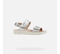 GEOX Sandal Costarei Girl Silver, Size: 31