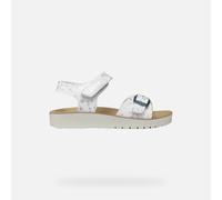 GEOX Sandal Costarei Girl White, Size: 29