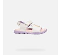 GEOX Sandal Fusbetto Girl White/lilac, Size: 28