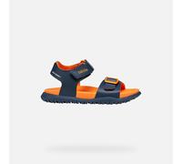 GEOX Sandal Fusbetto Junior Navy/orange, Size: 37