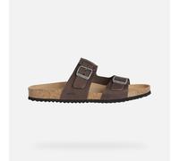 GEOX Sandal Ghita Man Dark Coffee, Size: 43