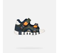 GEOX Sandal Iupidoo Baby Dark Green/orange, Size: 21