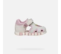 GEOX Sandal Iupidoo Baby Girl White/pink, Size: 21