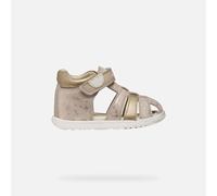 Geox Baby Girls' B Sandal Macchia GirSandal, Beige Platinum, 4.5 UK