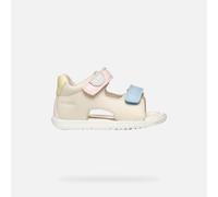 GEOX Sandal Macchia Baby Girl Light Ivory/light Yellow, Size: 25