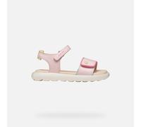 Geox J PUFFYPOP GI Sandal, Pink/Multicolour, 33 EU